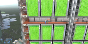 Vertical farm superskyscraper. Superskyscrapers with integrated cellular agriculture facilities may be a futuristic version of buildings with vines.