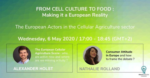 From Cell Culture to Food: Making it a European Reality #1