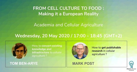 From Cell Culture to Food: Making it a European Reality #3