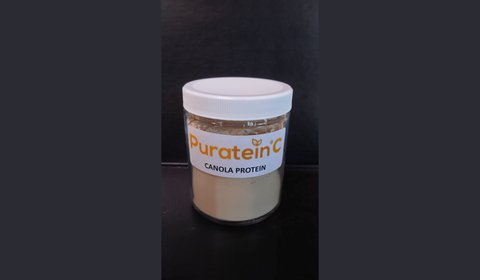 Puratein C is a high-purity canola protein isolate with over 90% protein content that features a complete amino acid profile, including all essential amino acids and a PFCASS score of 1.