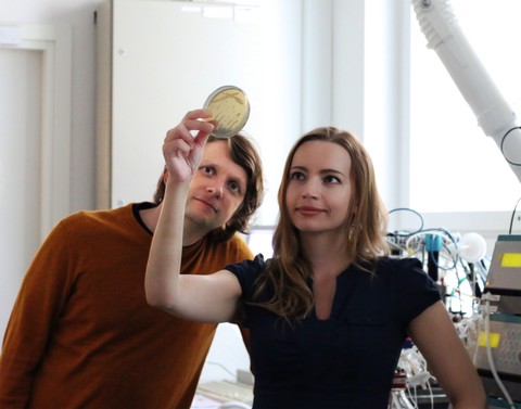 Melt&amp;Marble co-founders Florian David and Anastasia Krivoruchko