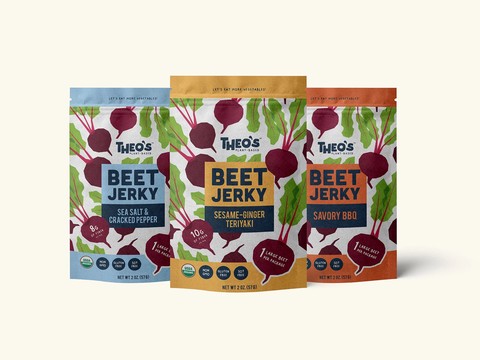 New Plant-Based Brand Launches with a First-To-Market Beet Jerky