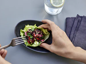 Orbillion Cell-Cultured Wagyu Larb, May 2022.