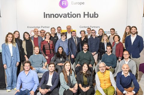 Fi Europe 2023 winners of Startup Innovation Challenge Awards. Copyright Informa Markets.